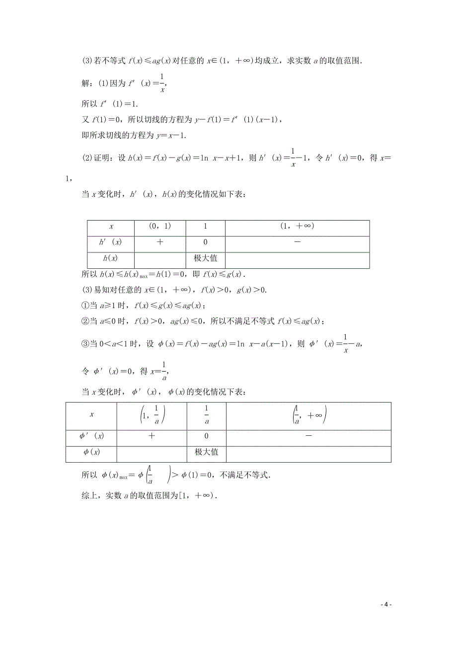 2020版高考数学大一轮复习 第三章 导数及其应用 4 第4讲 导数的综合应用（第1课时）利用导数解决不等式问题新题培优练 文（含解析）新人教A版_第4页