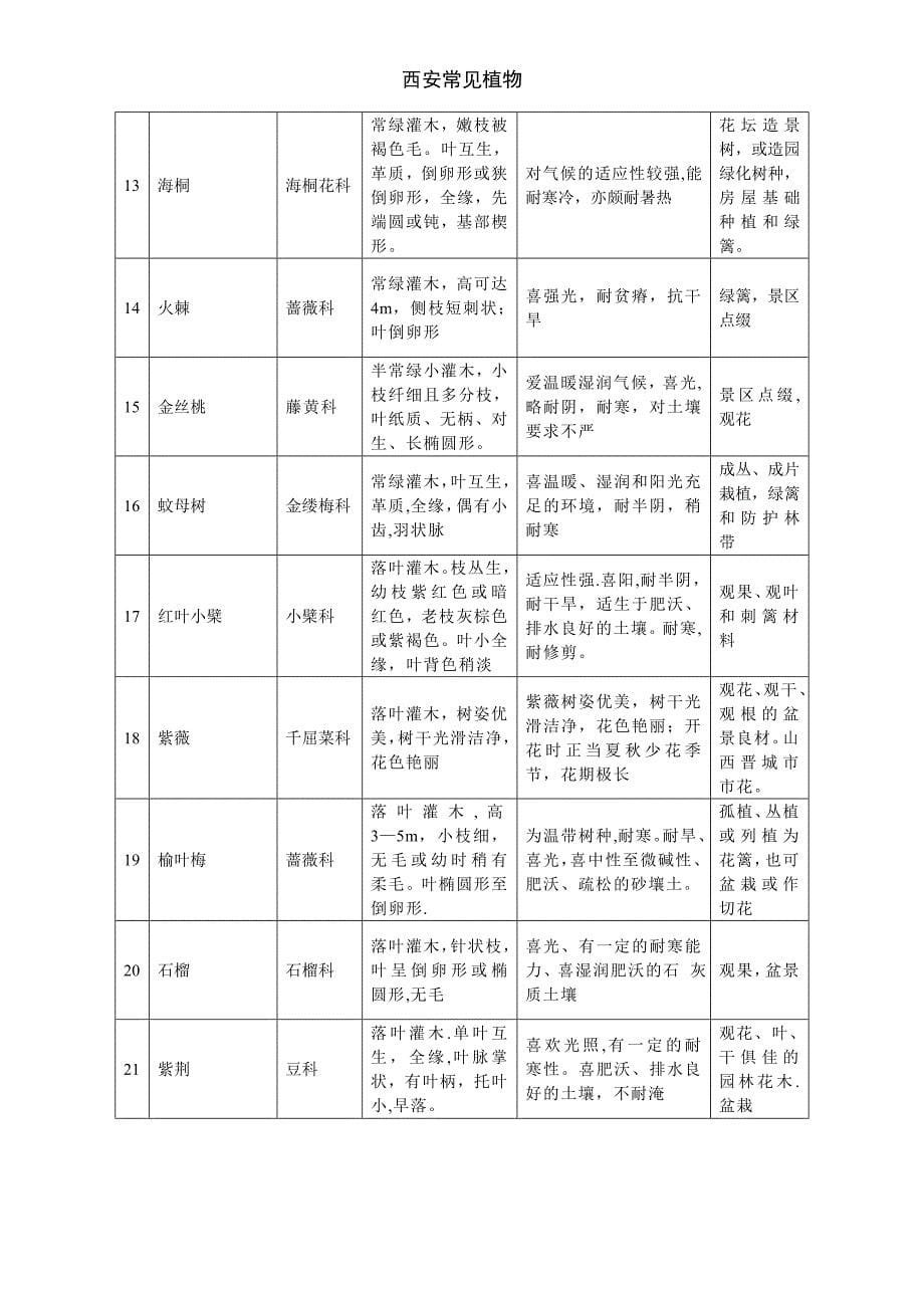 西安常见植物_第5页