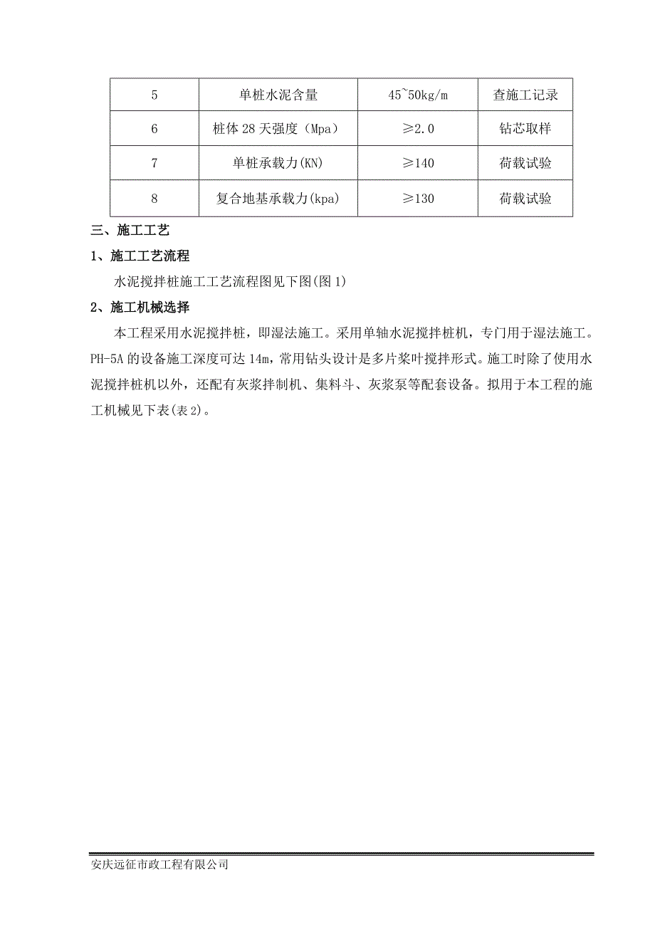 道路排水工程水泥搅拌桩施工方案_第3页