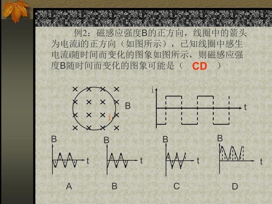 高考物理专题复习：电磁感应的图象问题_第5页