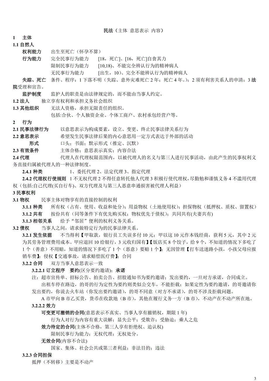 公共基础知识之法律重点整理_第3页