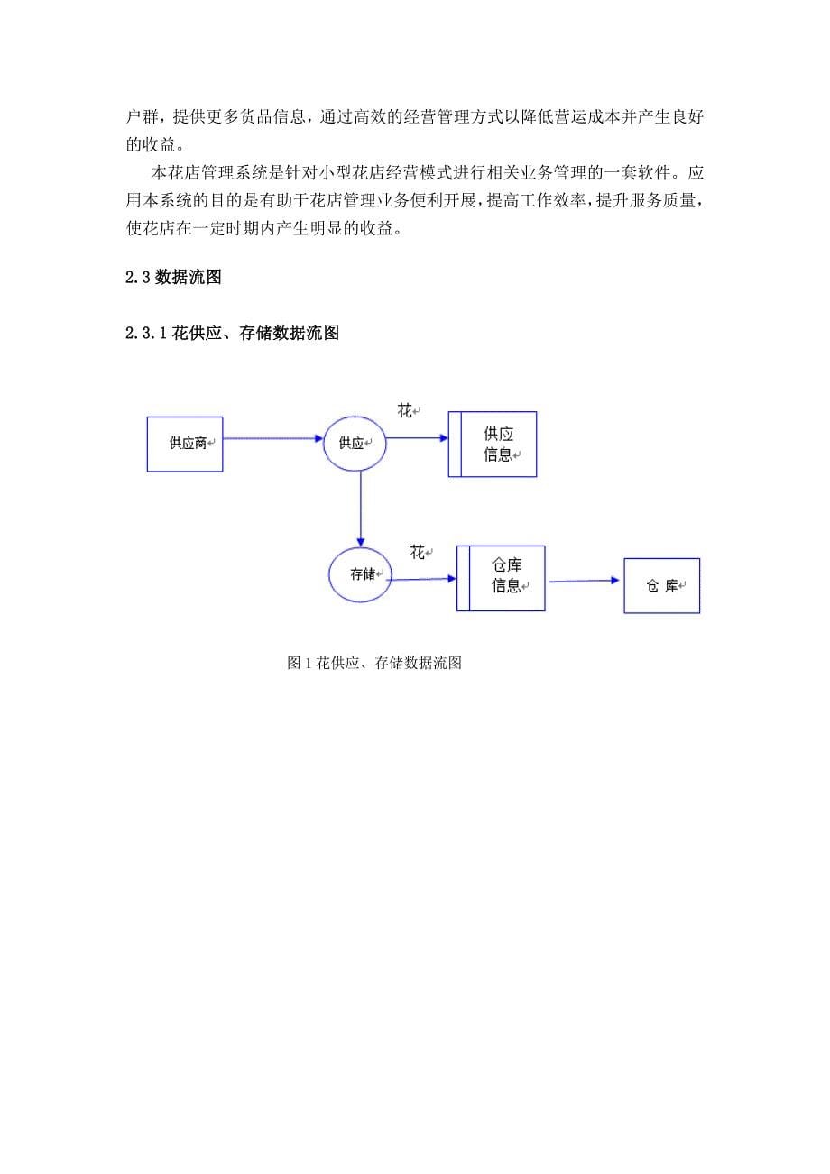 花店管理系统数据库设计_第5页