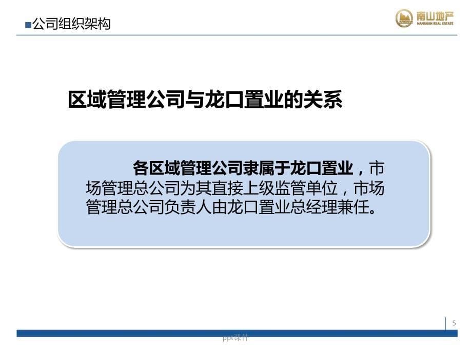 房地产区域管理公司运营模式及管理制度--ppt课课件_第5页