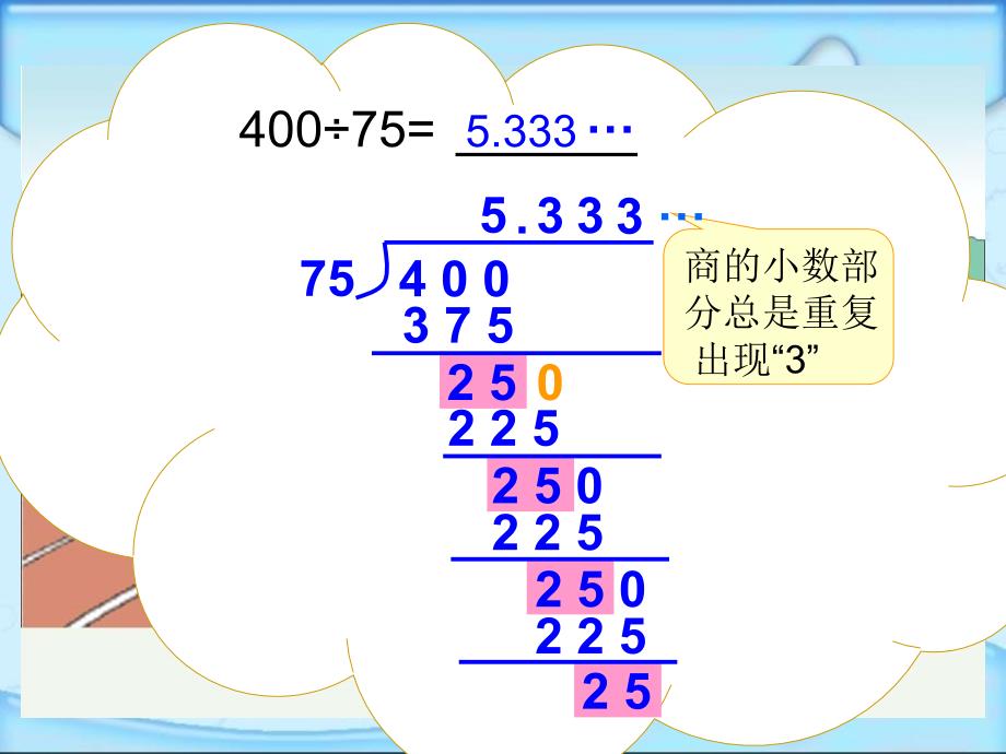 小学五年级数学上册循环小数PPT课件_第4页