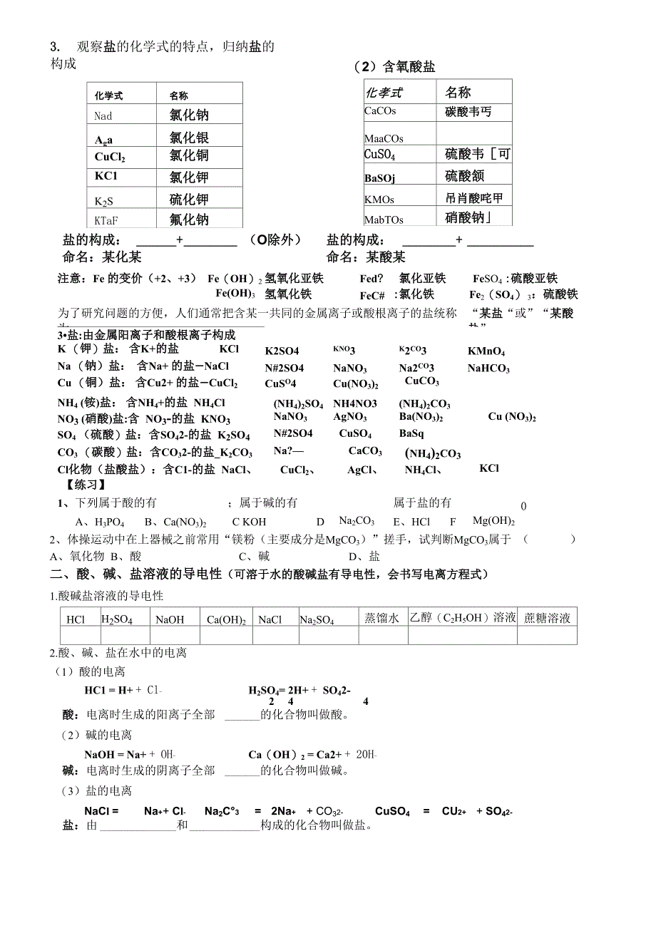 酸碱盐的分类1_第3页