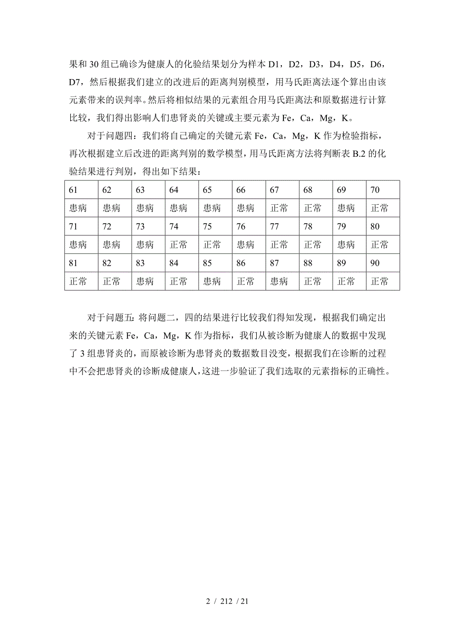 肾炎诊断的数学模型_第2页