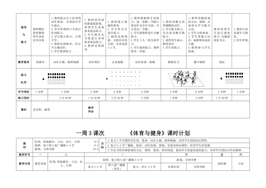 一年级第二学期教案模版[精选文档]_第4页