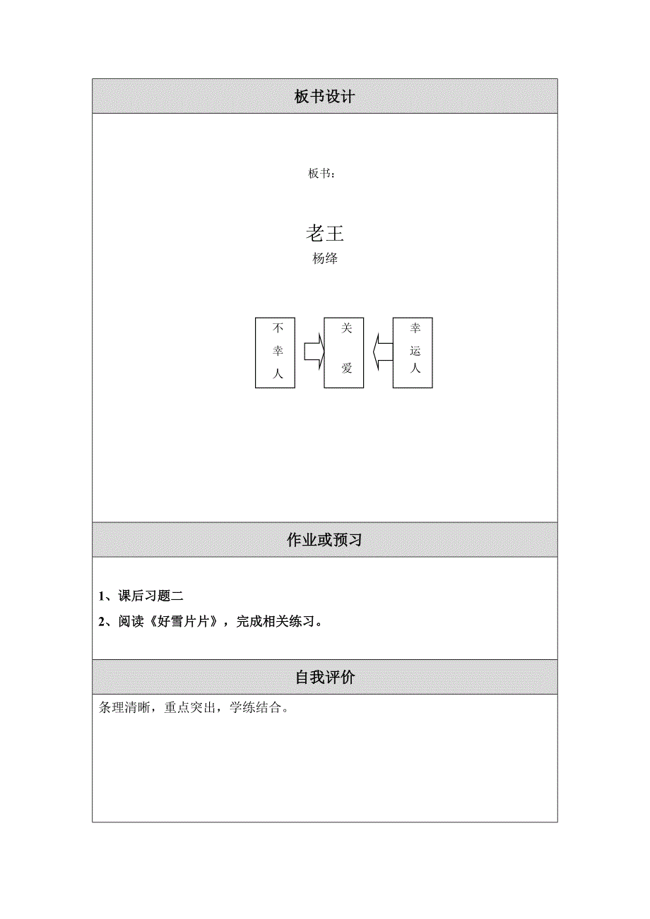 老王教学设计（教案）(余玮侬).doc_第4页