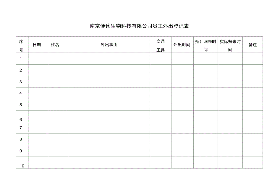 员工外出办事管理办法_第2页