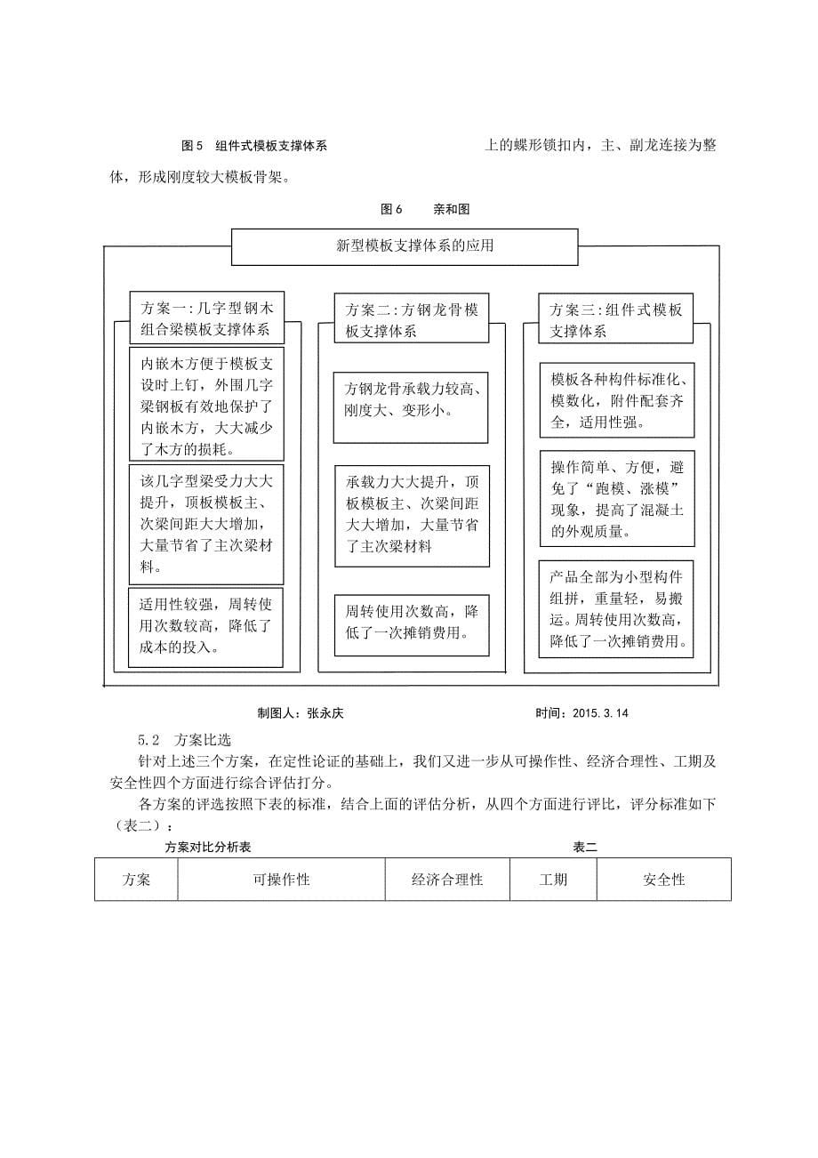 QC成果报告-新型模板支撑体系的应用_第5页