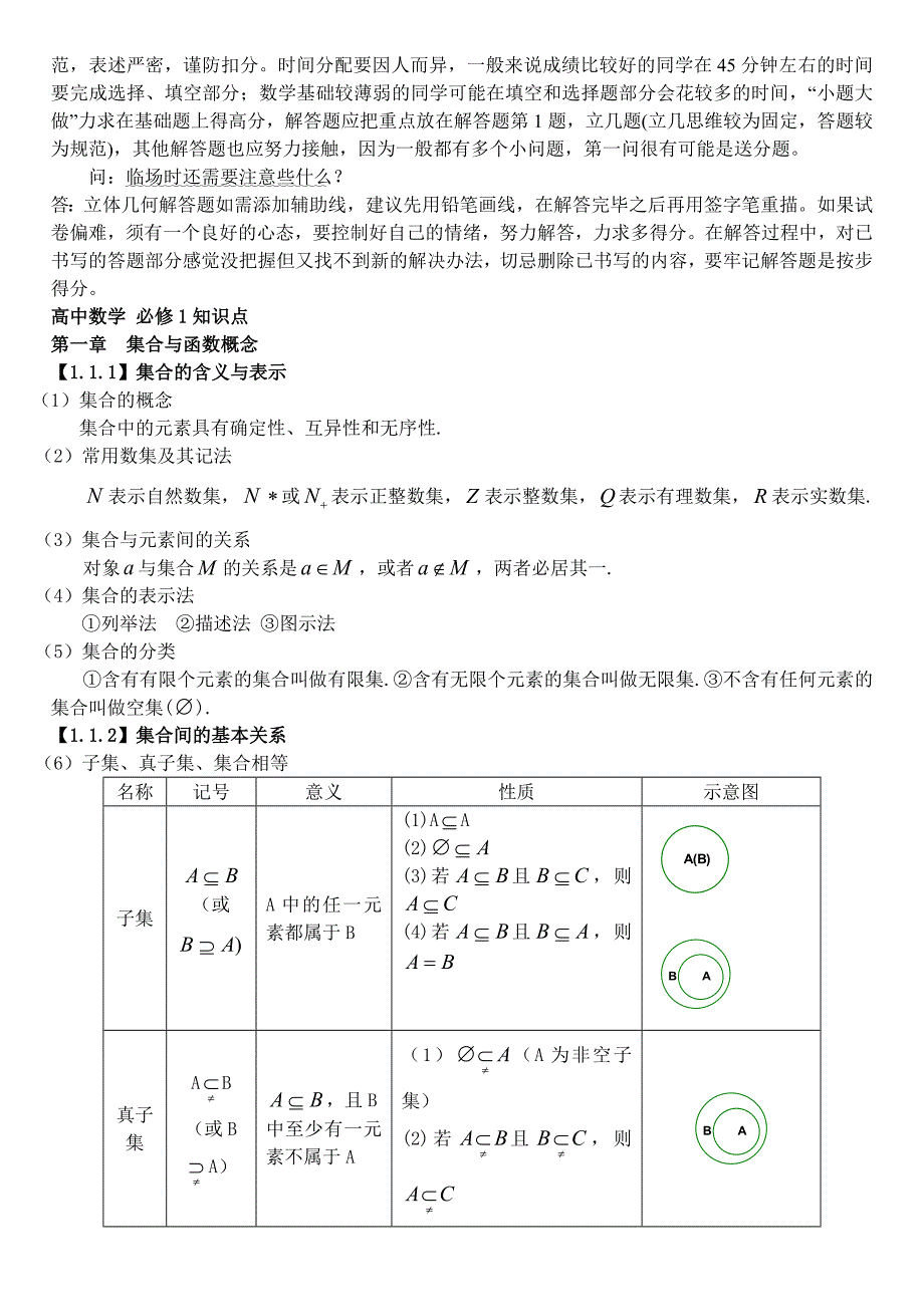 高考数学答题技巧及知识归纳总结_第2页