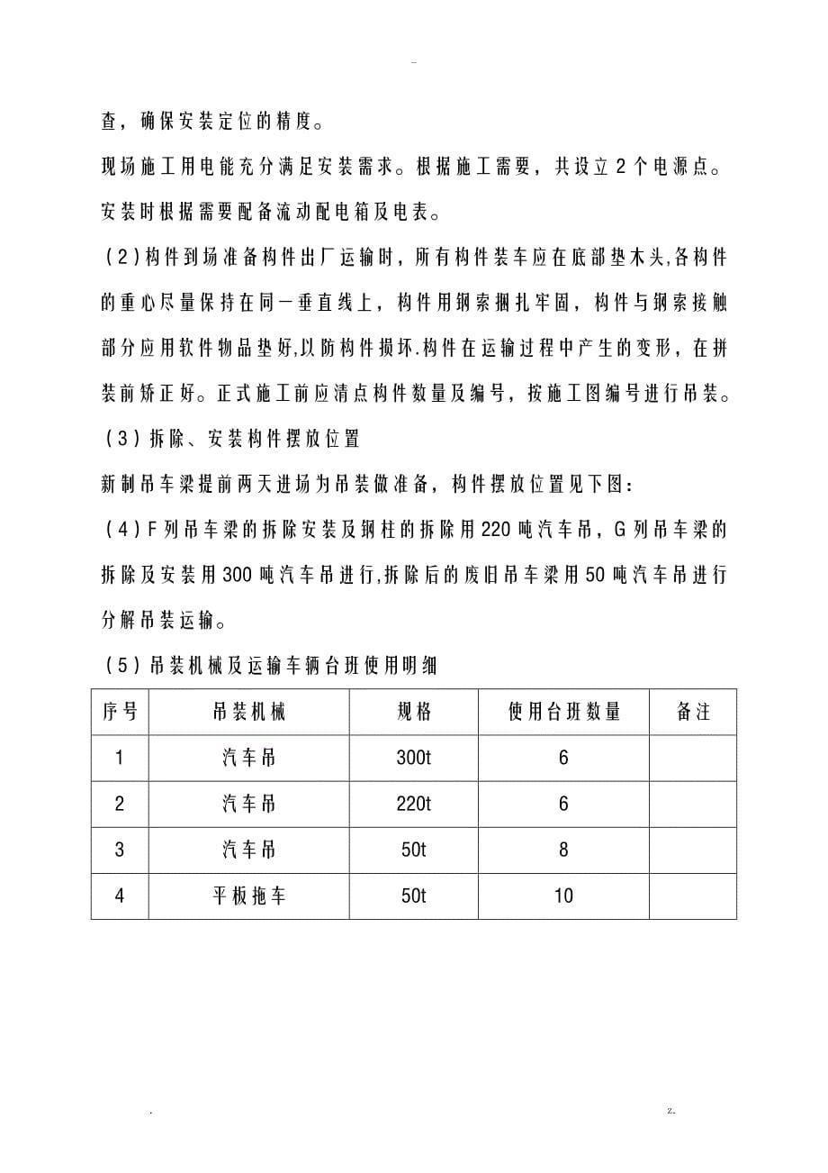 吊车梁钢结构专项施工组织设计及对策_第5页