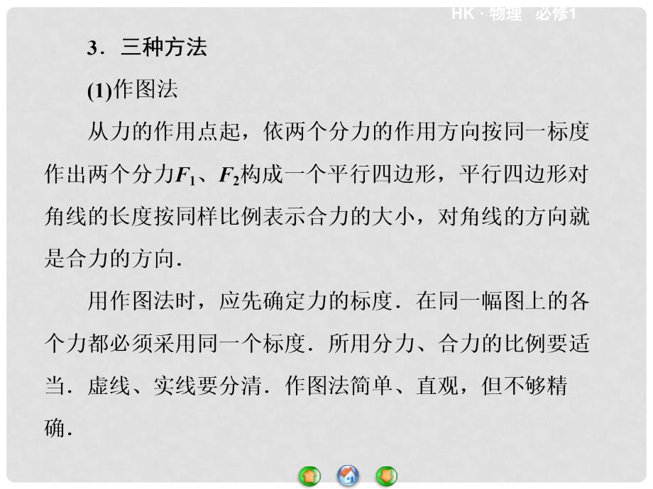 高中物理 第4章 怎样求合力与分力章末归纳提升 沪科版必修1_第4页