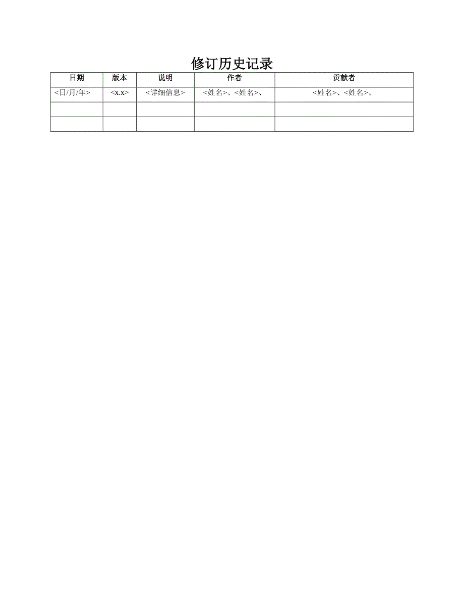 详细设计说明书模板.doc_第2页