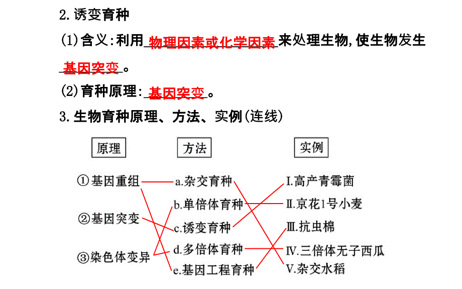 届高三生物金榜频道一轮课件必修从杂交育种到基因工程_第4页