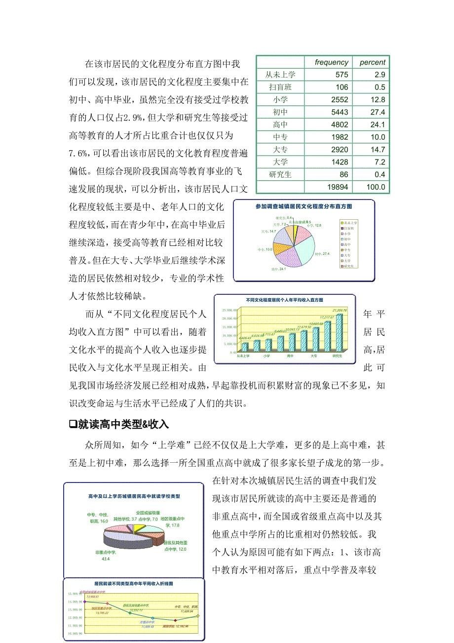 城镇居民生活调查报告_第5页