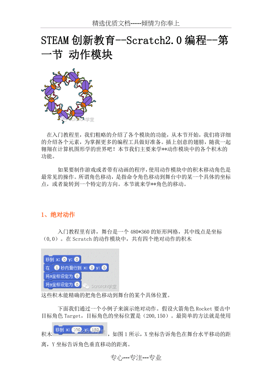 Scratch2.0编程--第一节-动作模块_第1页