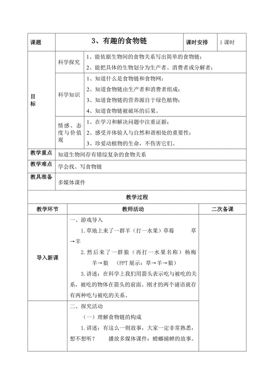 3、有趣的食物链_第1页