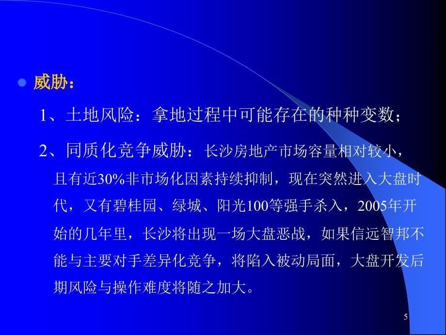 2004信远智邦长沙城市花都项目总体思路纲要_第5页