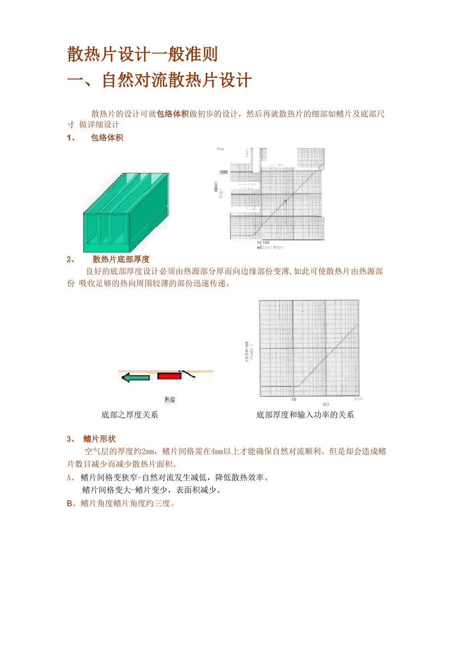 散热片设计准则参考_第1页