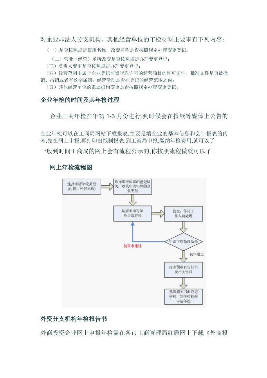 企业工商年检程序及所需资料_第3页