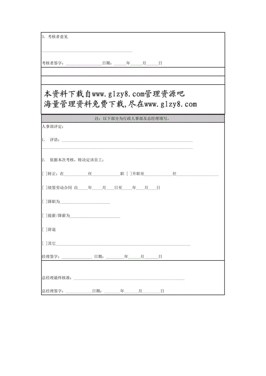 业务人员考核表（二）_第2页