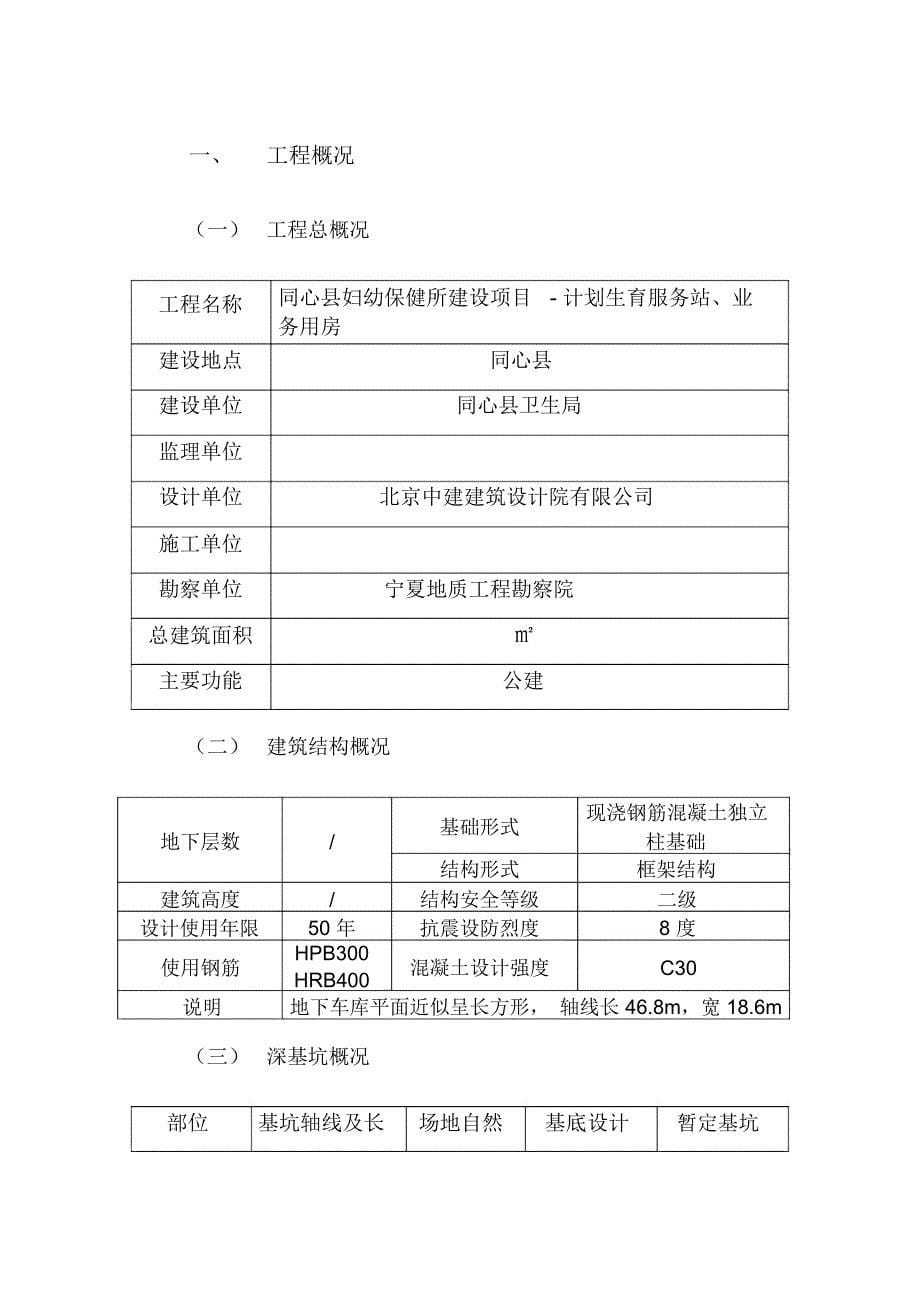 深基坑土方开挖专项施工方案(专家论证)_第5页