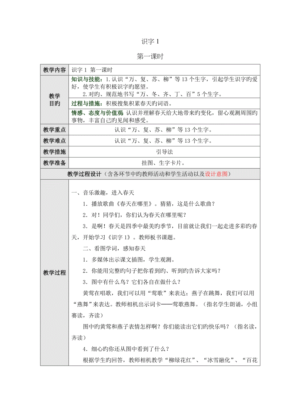 识字1 第一课时_第1页