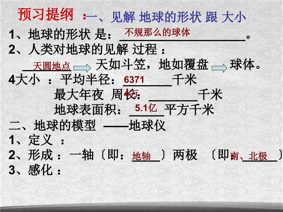 人教初中地理七上1第1节地球和地球仪课件10ppt_第3页