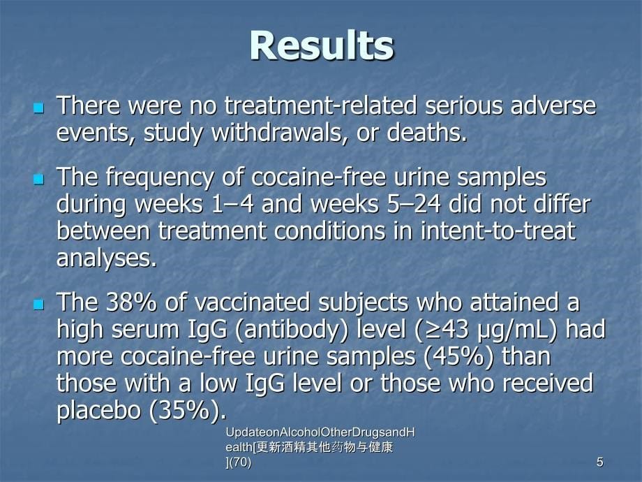 UpdateonAlcoholOtherDrugsandHealth更新酒精其他药物与健康70课件_第5页