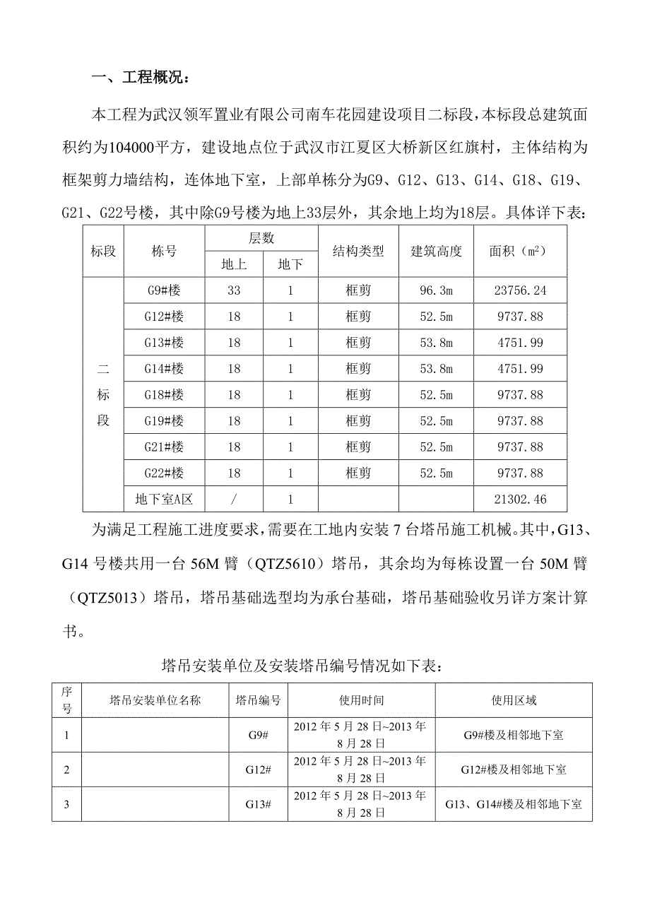 南车花园二标段多塔施工方案_第4页