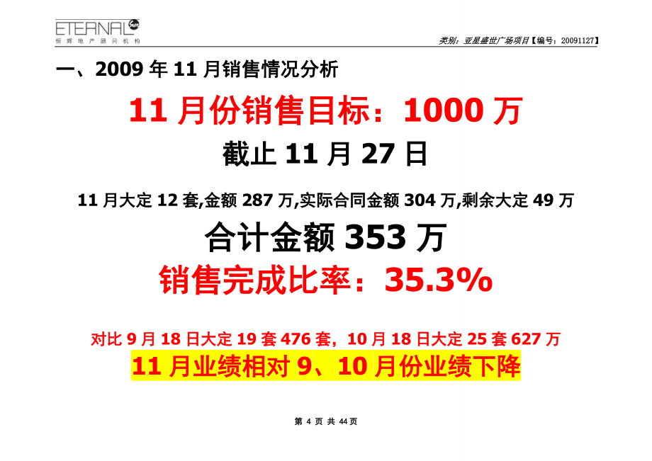 郑州亚星盛世广场12月份营销方案60p_第4页