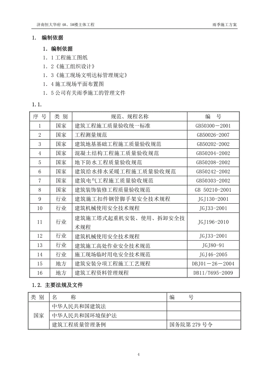 雨季施工方案_第4页