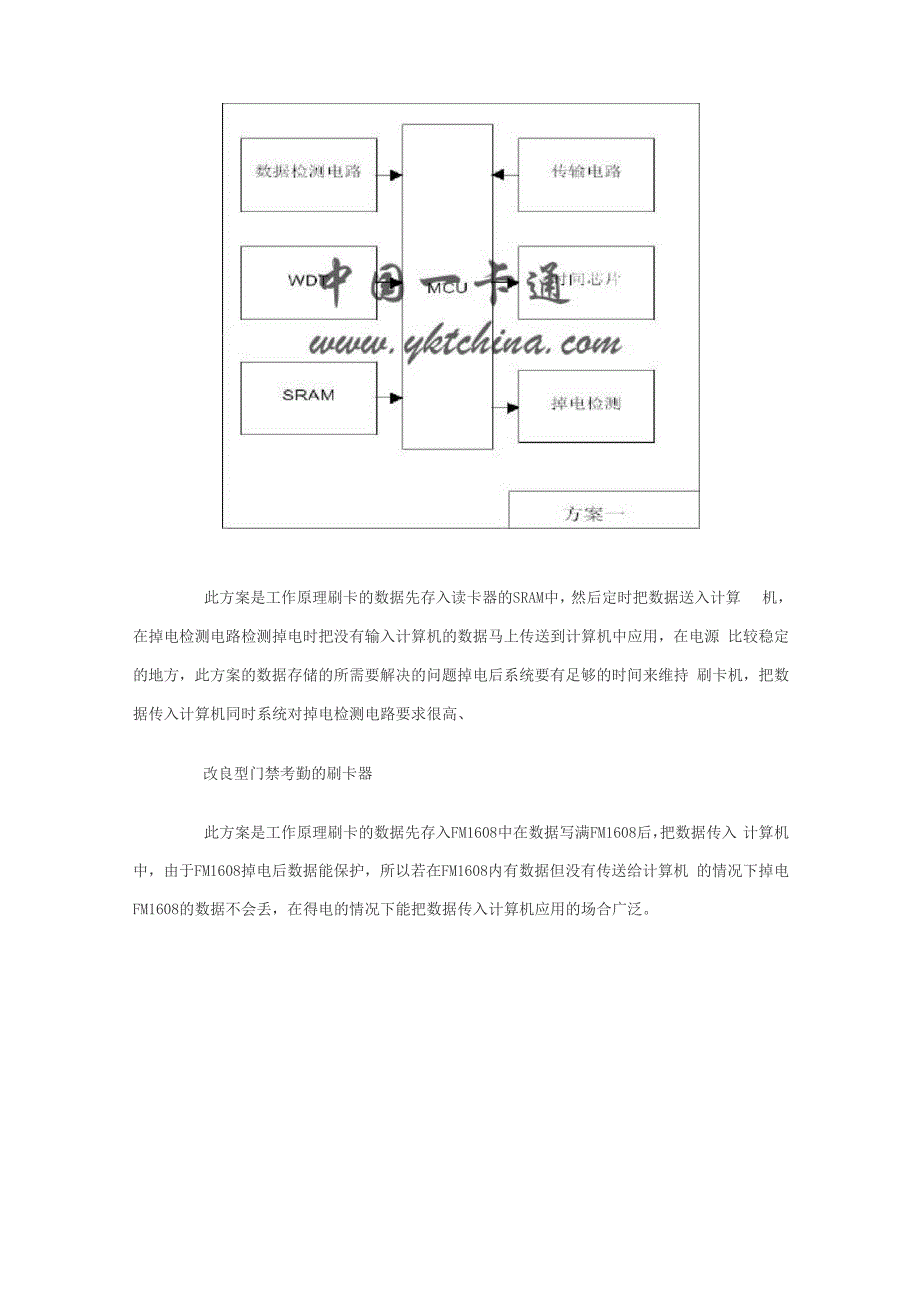 门禁考勤系统数据存储方案_第2页