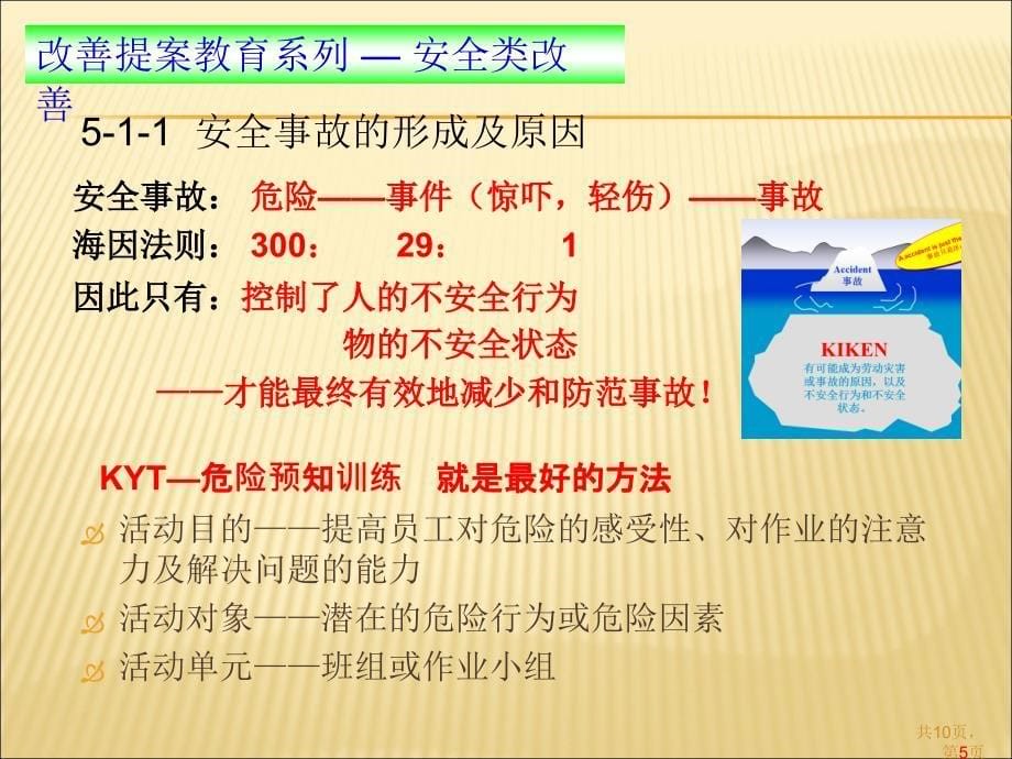 改善提案教育安全类改善ppt课件_第5页