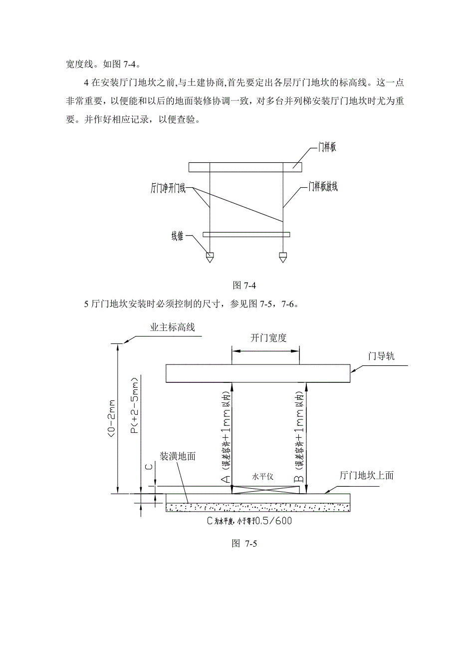 电梯厅门系统的安装_第3页