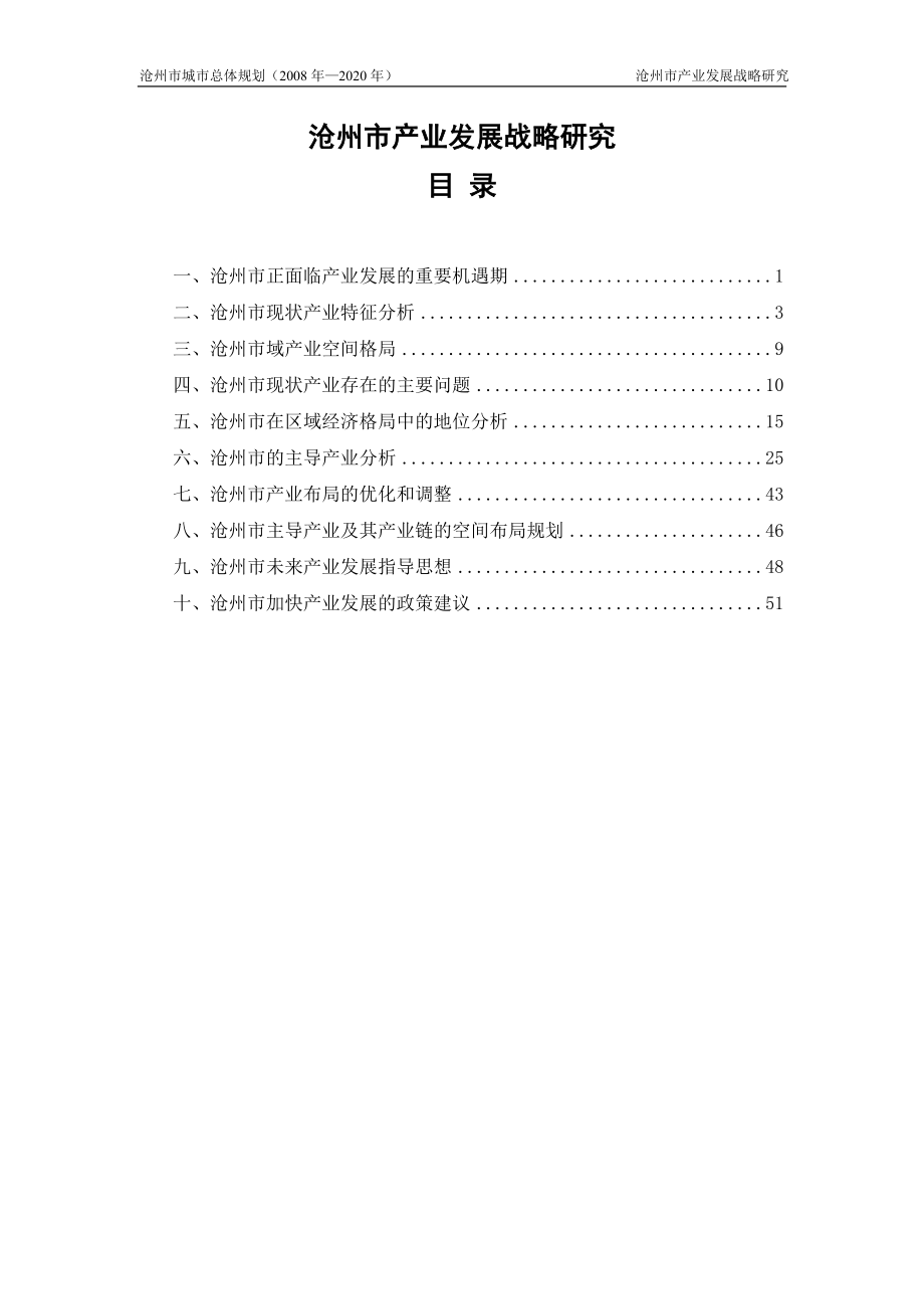 沧州市产业发展战略研究_第1页