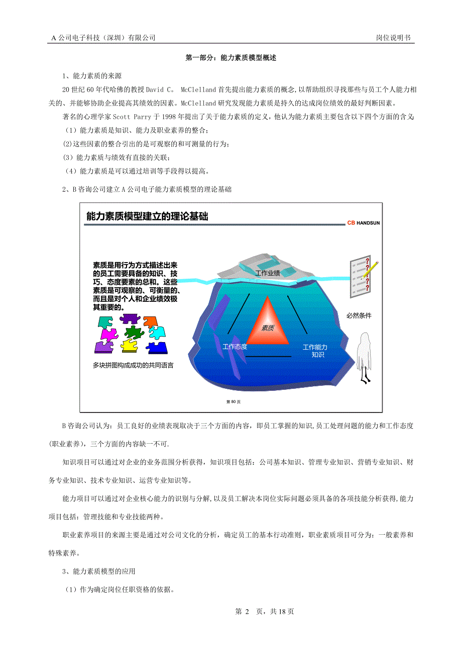 A公司能力素质模型(胜任力模型)_第3页