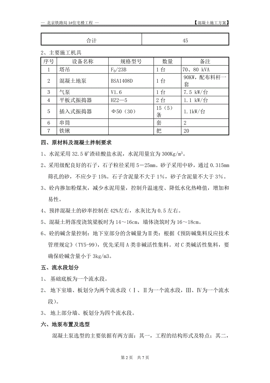 1住宅楼混凝土施工方案_第2页