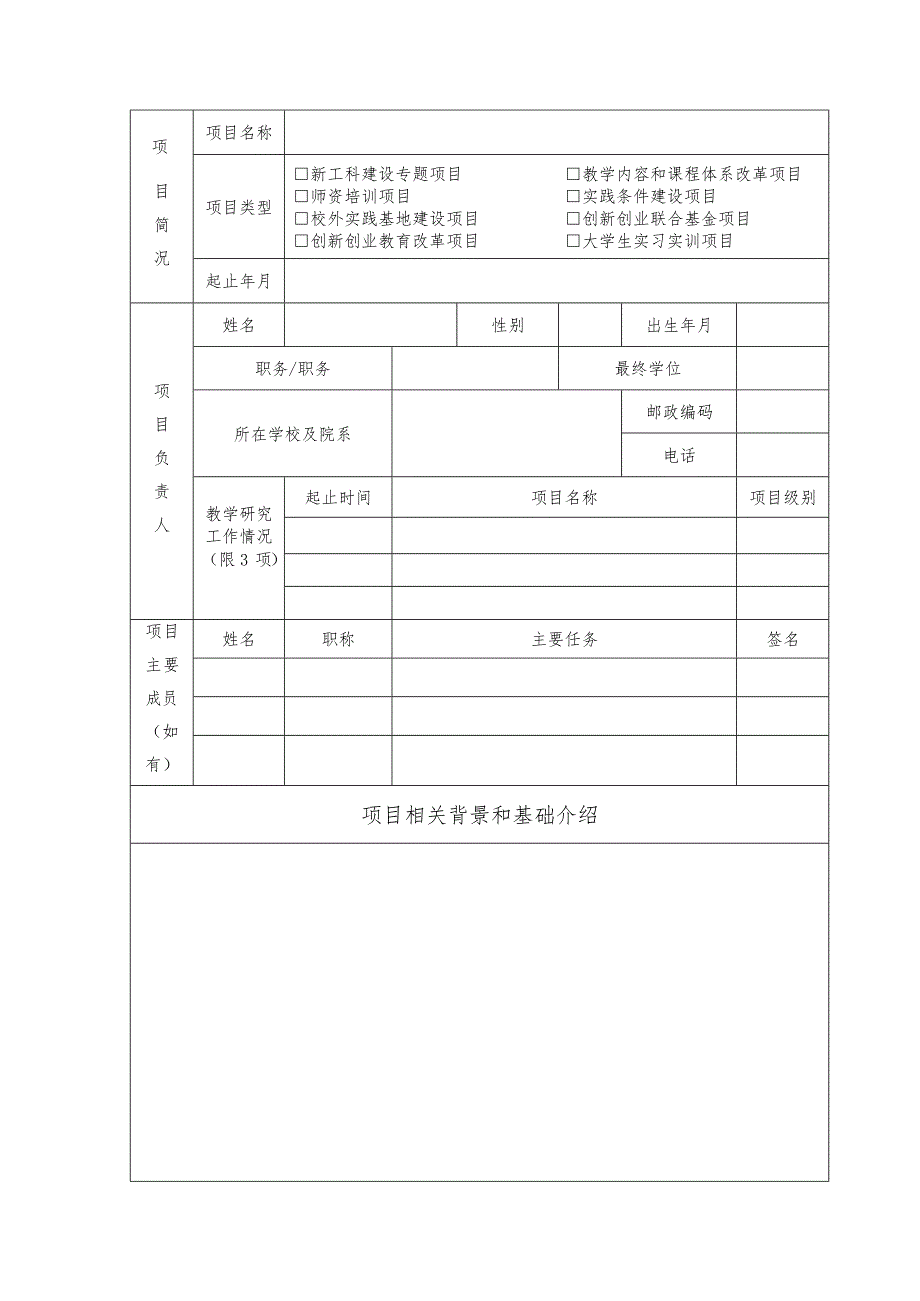 产学合作协同育人项目申报书(最新整理)_第3页