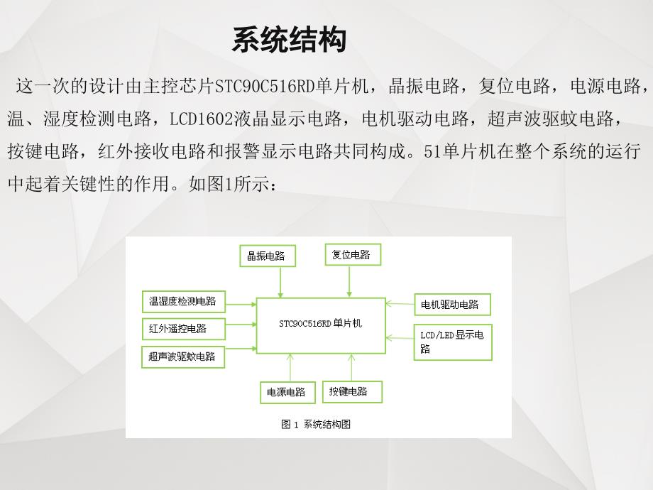 毕业答辩-基于单片机的智能病床设计_第4页