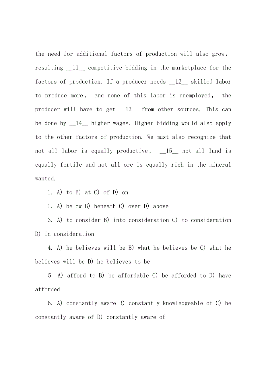 2022年职称英语考试卫生类完型填空提高练习题(18).docx_第3页