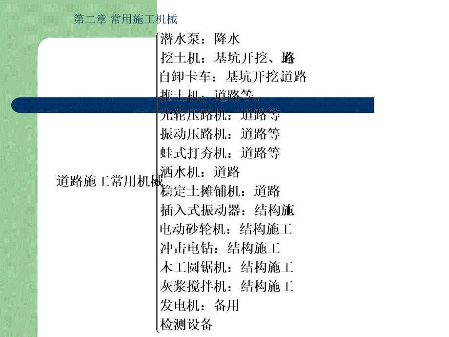 地下土木常用施工机械_第1页