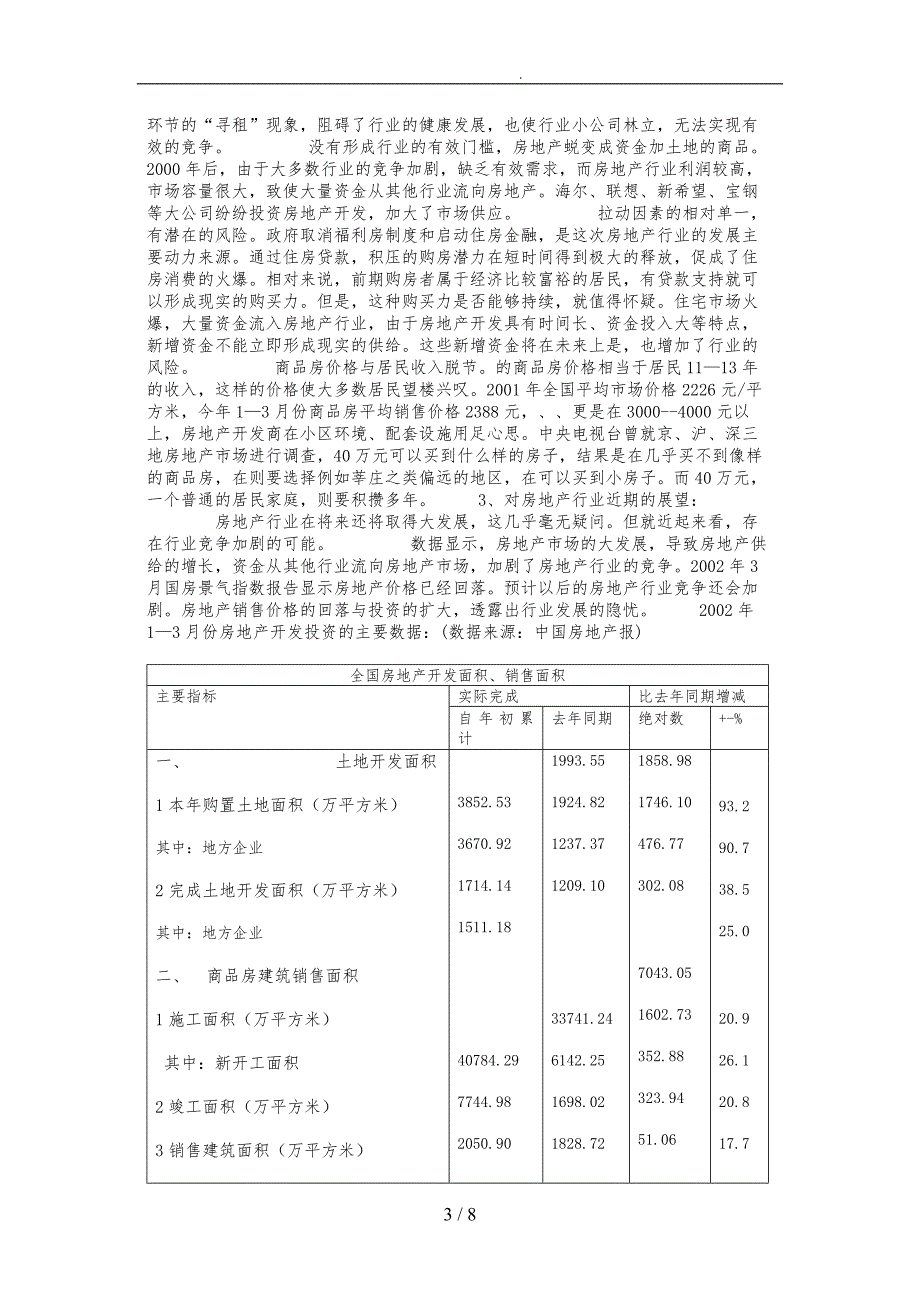 房地产行业研究和股价变动模式_第3页