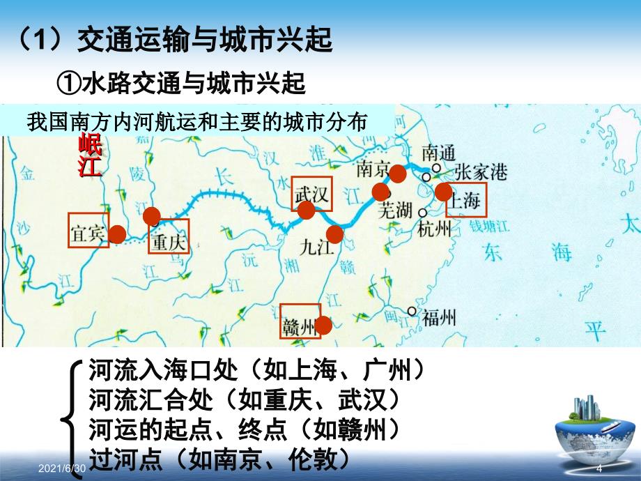 交通运输方式及布局变化的影响优质课课件_第4页