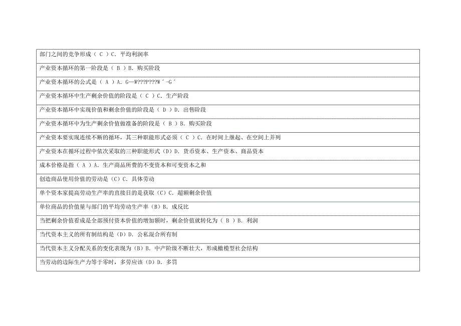 电大试点政治经济学排序资料.docx_第2页