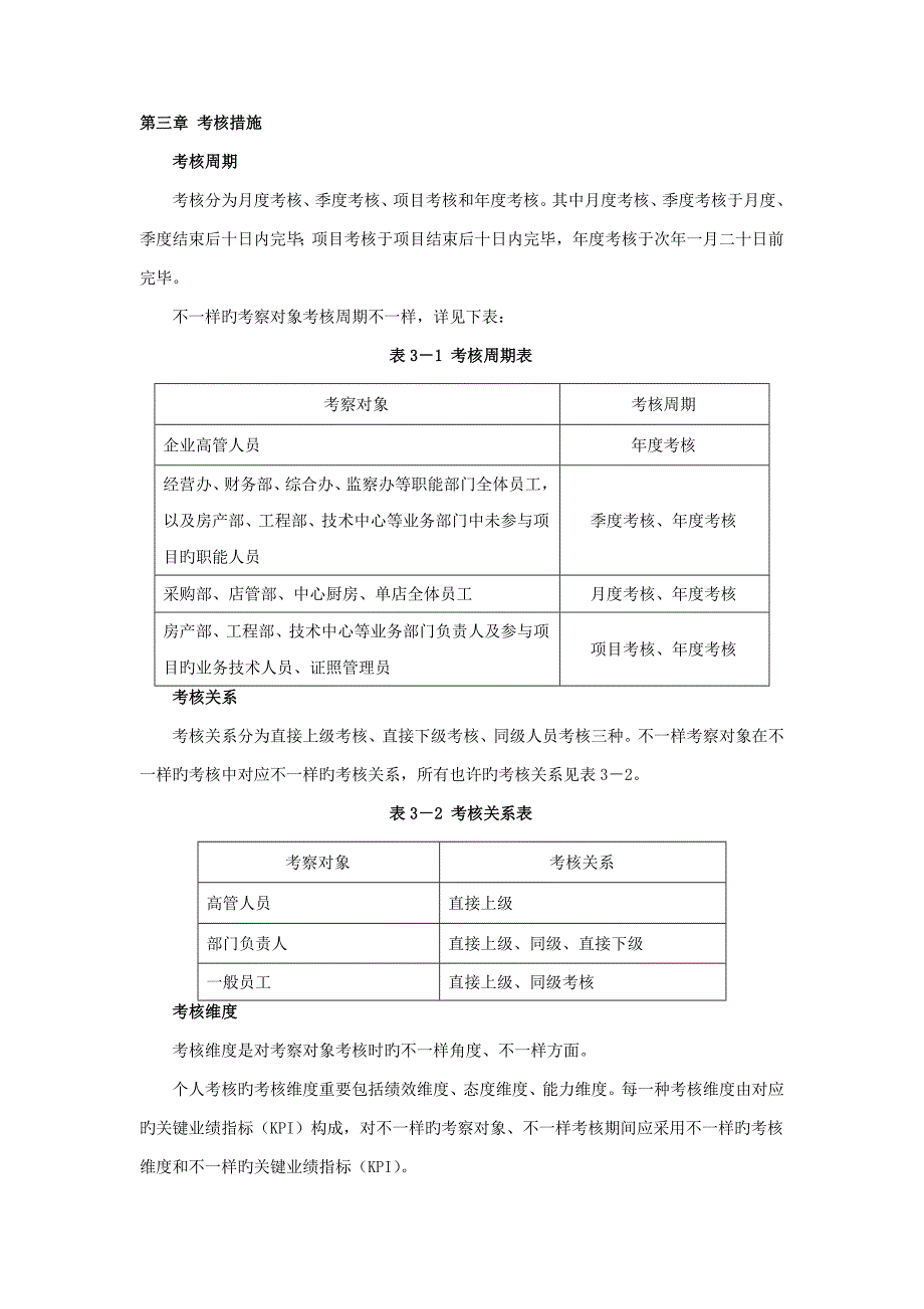 餐饮公司绩效考核方案范本.doc_第4页