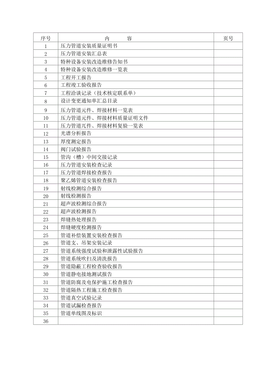 压力管道安装质量证明书_第2页