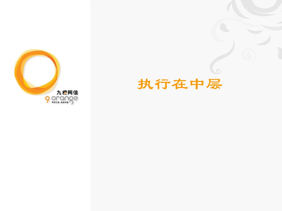 上海网信实业执行在中层培训讲义_第1页