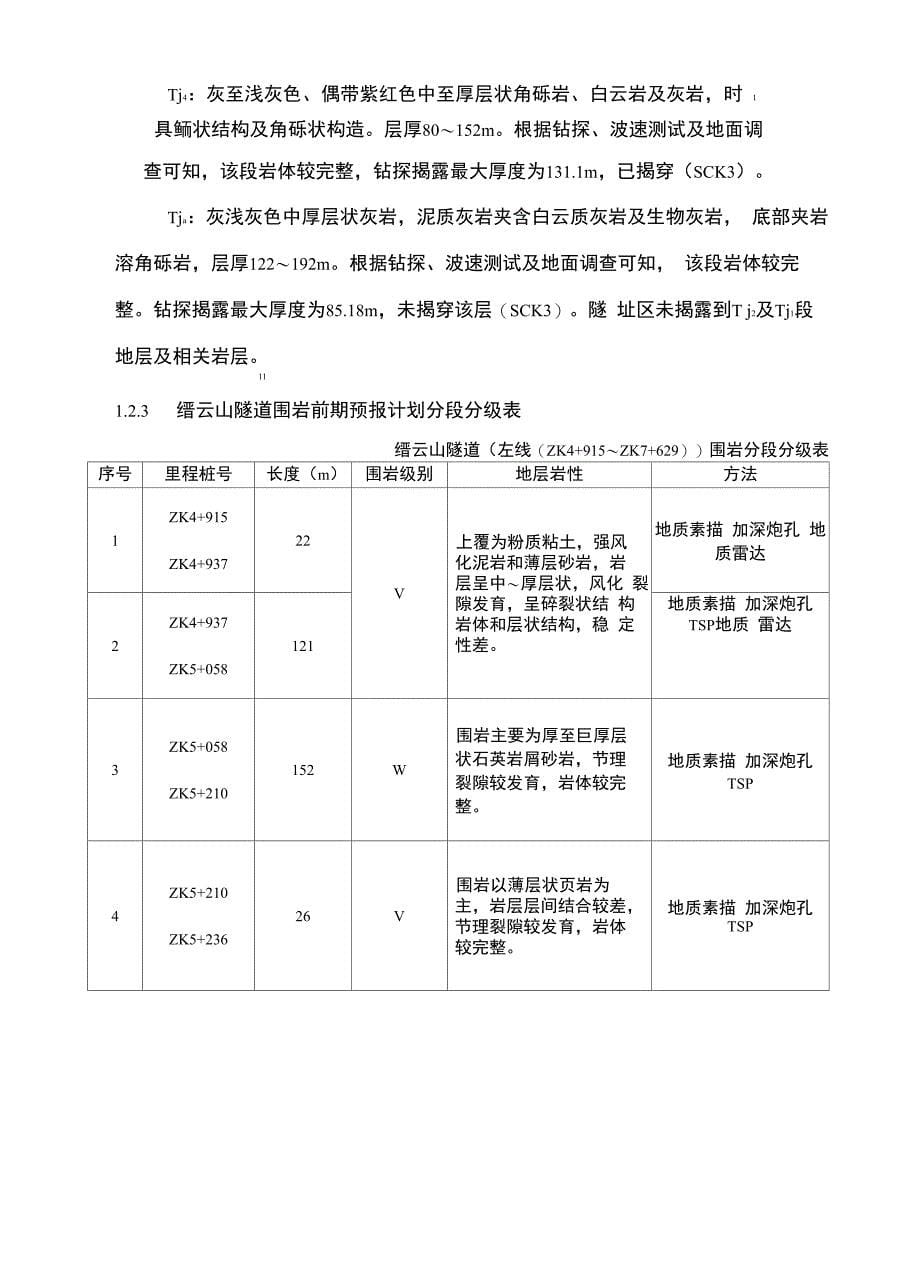 隧道超前地质预报方案_第5页